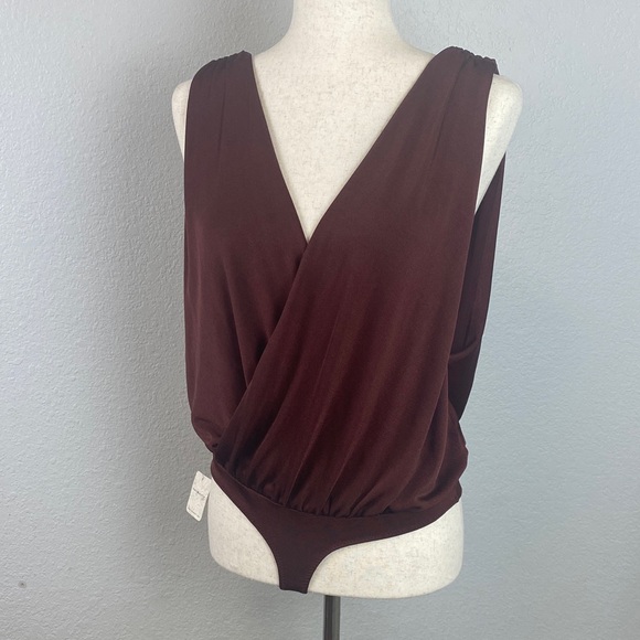 Intimately By Free People NWT Night Owl Nutmeg Brown Size Small Bodysuit - Picture 4 of 12